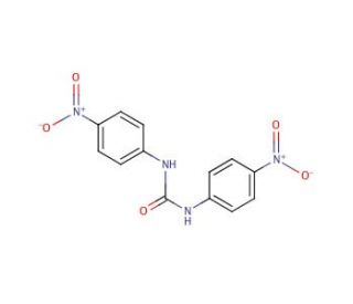 1,3-Bis(4-nitrophenyl)urea (CAS 587-90-6) - chemical structure image