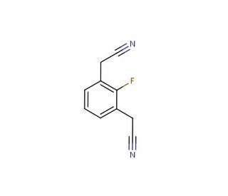 1,3-Bis(cyanomethyl)-2-fluorobenzene - chemical structure image