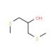 1,3-Bis(methylthio)-2-propanol (CAS 31805-83-1) - chemical structure image