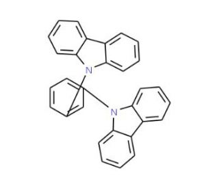 1,3-Bis(N-carbazolyl)benzene (CAS 550378-78-4) - chemical structure image