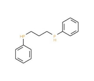 1,3-Bis(phenylphosphino)propane (CAS 28240-66-6) - chemical structure image