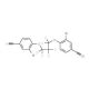 1,3-Bis(2′bromo-4′-cyano-phenoxy)propane-d6 - chemical structure image