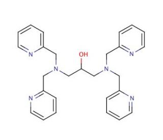 1,3-Bis[bis(2-pyridylmethyl)amino]-2-propanol solution (CAS 122413-32-5) - chemical structure image