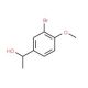 1-(3-bromo-4-methoxyphenyl)ethanol (CAS 94670-25-4) - chemical structure image