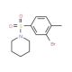 1-(3-Bromo-4-methylphenylsulfonyl)piperidine (CAS 850429-73-1) - chemical structure image