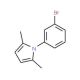 1-(3-Bromophenyl)-2,5-dimethyl-1H-pyrrole - chemical structure image