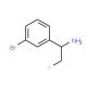 1-(3-bromophenyl)-2-fluoroethanamine - chemical structure image