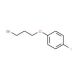 1-(3-Bromopropoxy)-4-fluorobenzene (CAS 1129-78-8) - chemical structure image