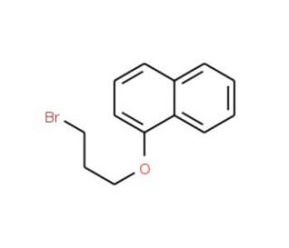 1-(3-bromopropoxy)naphthalene - chemical structure image