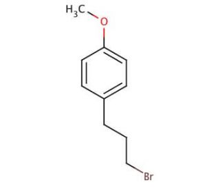 1-(3-Bromopropyl)-4-methoxybenzene (CAS 57293-19-3) - chemical structure image