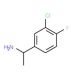 1-(3-chloro-4-fluorophenyl)ethan-1-amine - chemical structure image
