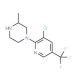 1-[3-Chloro-5-(trifluoromethyl)pyridin-2-yl]-3-methylpiperazine - chemical structure image