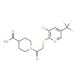 1-({[3-chloro-5-(trifluoromethyl)pyridin-2-yl]thio}acetyl)piperidine-4-carboxylic acid - chemical structure image
