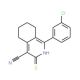 1-(3-Chloro-phenyl)-3-mercapto-5,6,7,8-tetrahydro-isoquinoline-4-carbonitrile - chemical structure image