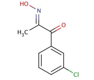 1-(3-Chlorophenyl)-1,2-propanedione 2-Oxime - chemical structure image