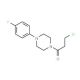 1-(3-chloropropanoyl)-4-(4-fluorophenyl)piperazine - chemical structure image
