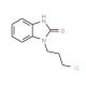 1-(3-Chloropropyl)-1,3-dihydro-2H-benzimidazol-2-one (CAS 62780-89-6) - chemical structure image