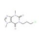 1-(3-Chloropropyl)theobromine (CAS 74409-52-2) - chemical structure image