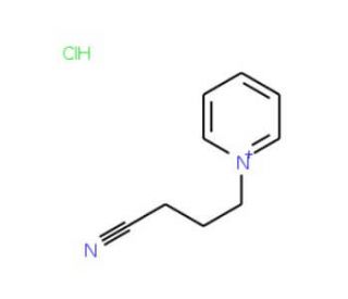 1-(3-Cyanopropyl)pyridinium chloride (CAS 820972-34-7) - chemical structure image