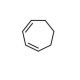 1,3-Cycloheptadiene (CAS 4054-38-0) - chemical structure image