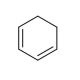 1,3-Cyclohexadiene (CAS 592-57-4) - chemical structure image