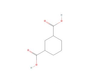 1,3-Cyclohexanedicarboxylic Acid (cis- and trans- mixture) (CAS 3971-31-1) - chemical structure image