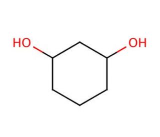 1,3-Cyclohexanediol, mixture of cis and trans (CAS 504-01-8) - chemical structure image