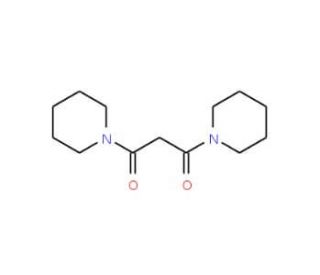 1,3-Di-piperidin-1-yl-propane-1,3-dione (CAS 54561-77-2) - chemical structure image