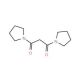 1,3-Di-pyrrolidin-1-yl-propane-1,3-dione (CAS 27579-35-7) - chemical structure image