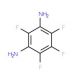 1,3-Diaminotetrafluorobenzene (CAS 1198-63-6) - chemical structure image