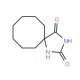 1,3-Diaza-spiro[4.7]dodecane-2,4-dione (CAS 710-94-1) - chemical structure image