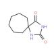 1,3-diazaspiro[4.6]undecane-2,4-dione (CAS 707-16-4) - chemical structure image