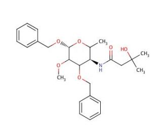 1,3-Dibenzyl Anthrose - chemical structure image