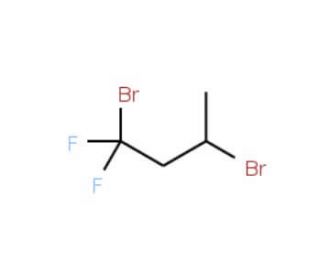 1,3-Dibromo-1,1-difluorobutane (CAS 406-42-8) - chemical structure image