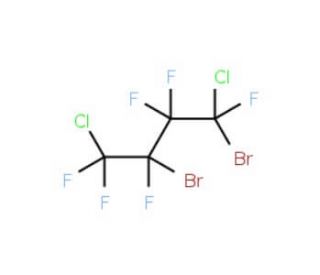 1,3-Dibromo-1,4-dichlorohexafluorobutane (CAS 124311-10-0) - chemical structure image