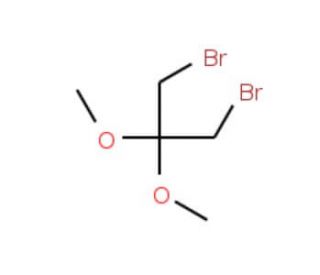 1,3-Dibromo-2,2-dimethoxypropane (CAS 22094-18-4) - chemical structure image