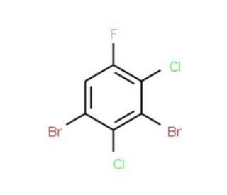 1,3-Dibromo-2,6-dichloro-5-fluorobenzene - chemical structure image