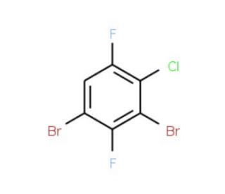 1,3-Dibromo-4-chloro-2,5-difluorobenzene - chemical structure image