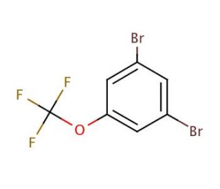 1,3-Dibromo-5-(trifluoromethoxy)benzene (CAS 207226-31-1) - chemical structure image