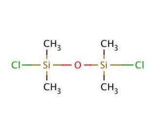 1,3-Dichloro-1,1,3,3-tetramethyldisiloxane (CAS 2401-73-2) - chemical structure image