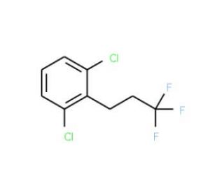 1,3-Dichloro-2-(3,3,3-trifluoropropyl)benzene - chemical structure image