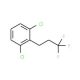 1,3-Dichloro-2-(3,3,3-trifluoropropyl)benzene - chemical structure image