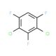 1,3-Dichloro-2,4,6-trifluorobenzene (CAS 2368-53-8) - chemical structure image