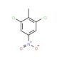 1,3-Dichloro-2-methyl-5-nitro-benzene (CAS 7149-69-1) - chemical structure image