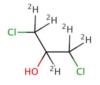 1,3-Dichloro-2-propanol-d5 (CAS 1173020-20-6) - chemical structure image
