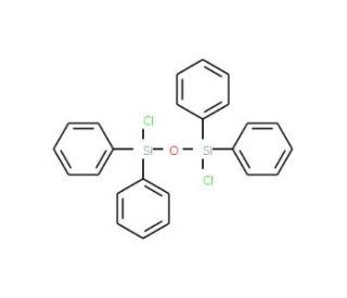 1,3-Dichlorotetraphenyldisiloxane (CAS 7756-87-8) - chemical structure image