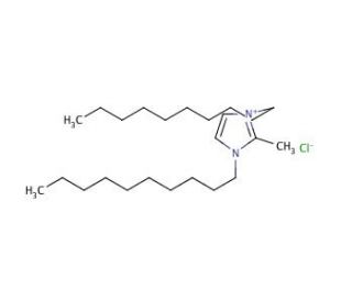1,3-Didecyl-2-methylimidazolium chloride (CAS 70862-65-6) - chemical structure image