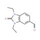 1,3-Diethyl-2-oxo-2,3-dihydro-1H-benzoimidazole-5-carbaldehyde - chemical structure image