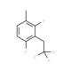 1,3-Difluoro-4-methyl-2-(2,2,2-trifluoroethyl)-benzene - chemical structure image