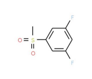 1,3-Difluoro-5-methylsulfonylbenzene (CAS 171421-55-9) - chemical structure image